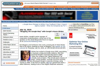 Blogging the Google Way Webinar