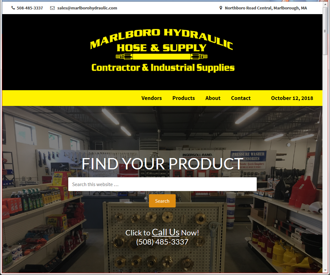 Marlboro Hydraulic website